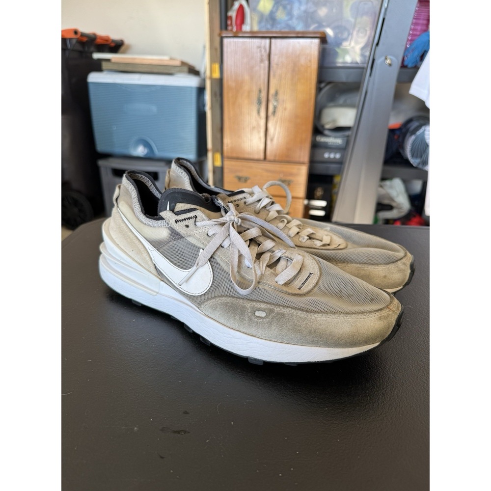 Nike Waffle One Mens Size 12 Summit White Sneakers DA7995-100